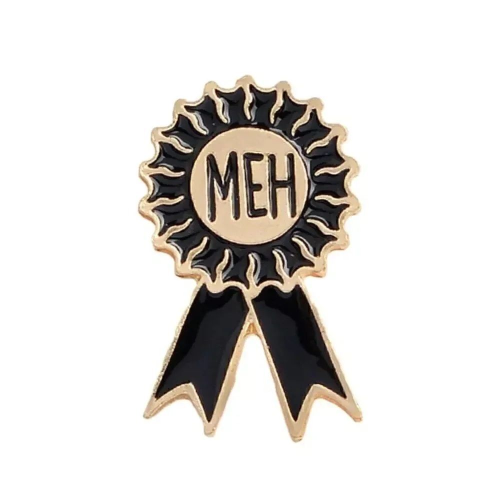 3/20 Meh Ribbon Award Enamel Pin